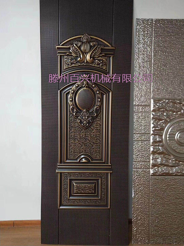 滕州百興15000噸門面壓花機所壓花型